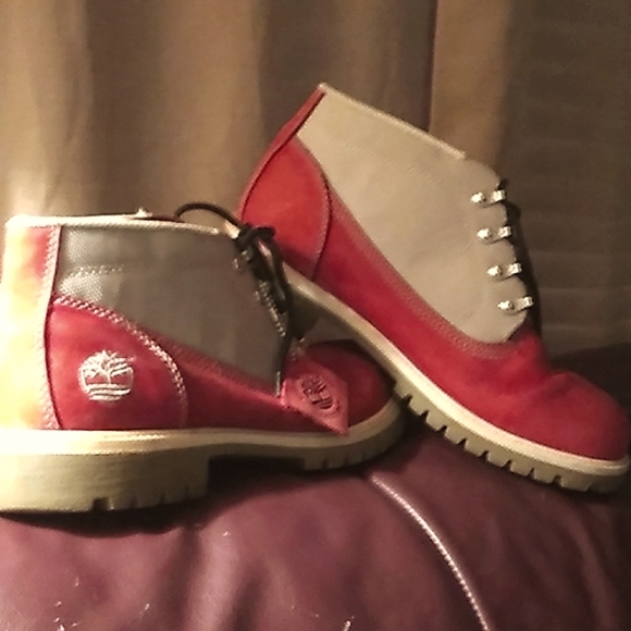 Timberland Red waterproof Leather Boots. Sz. 10½ main image 7